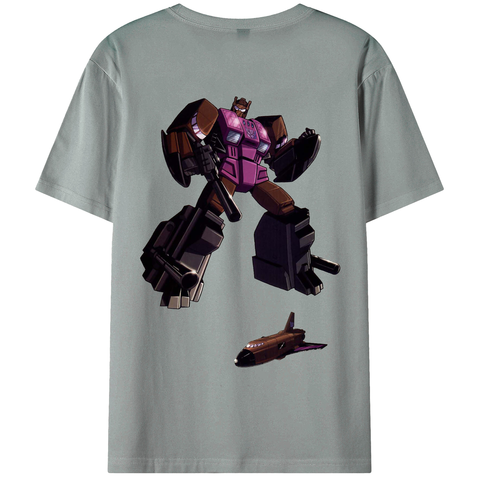 （画像用）  綿100％ メンズ半袖Tシャツ（バックプリント） 通気性